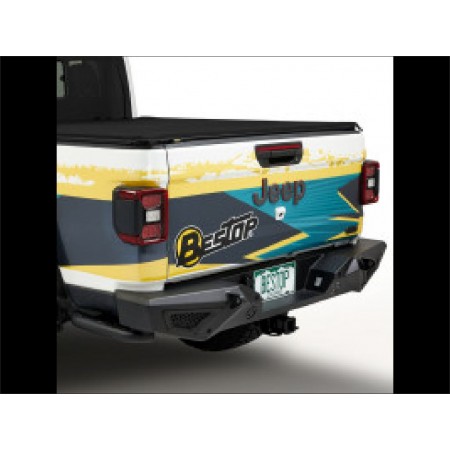 Pare choc arriere Highrock 4x4 Bestop couleur granite Jeep Gladiator JT