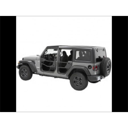 demi Porte en tube Half doors avant Bestop Jeep Gladiator JT , Wrangler JL