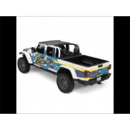 Bikinitop Header Bestop Black diamond Jeep wrangler JL JLU , Gladiator JT