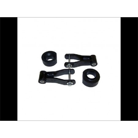 Cales de rehausse avant + 4.5 cm avec jumelles Crown Jeep cherokee XJ 