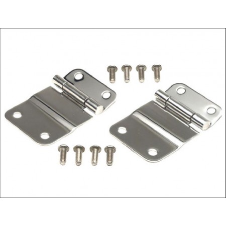 Charniere de ridelle jeep CJ en acier inox 76-86