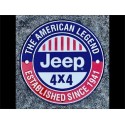 Plaque Jeep 4x4 American legend