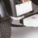 Protections de bas de caisse, acier inox, protections lat., CJ 7, YJ, 
