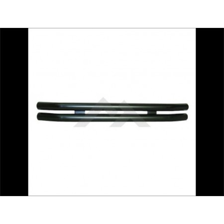 Pare choc avant double tube noir mat Jeep wrangler YJ 