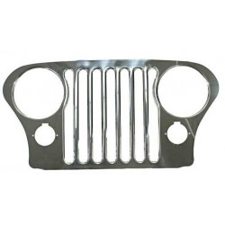 Enjoliveur de calandre, acier inox, CJ, 55-86