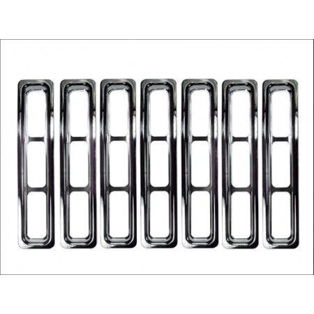 Enjoliveur de calandre, finition chromee, TJ, 