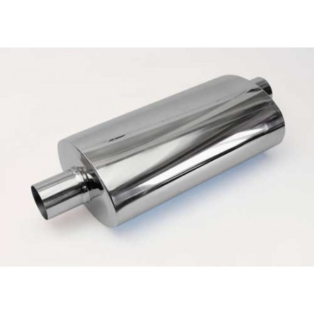 Silencieux universel acier inox, 2,25" longheur 36cm ؠ58mm