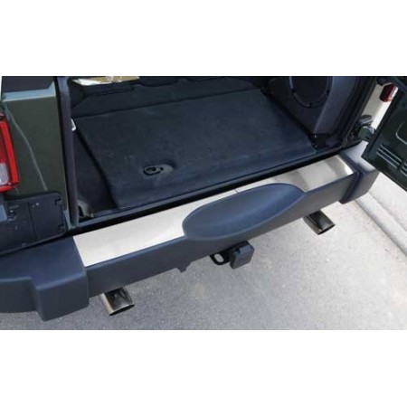 Protection de pare-chocs, arrière acier inox, WH, 