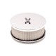 Filtre a air chrome, 6,5" complet 6-cylindres gasket