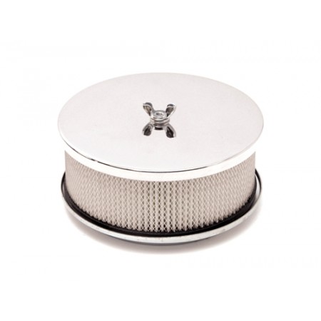 Filtre a air chrome, 6,5" complet 6-cylindres gasket