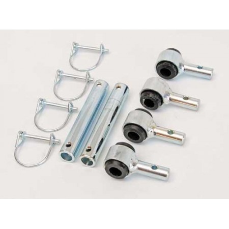 Biellettes en deux parties, rehausse 100mm longueur 25cm, CJ