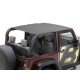Bikini Header Top Safari black diamond Wrangler JK 2 portes
