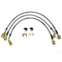 Kit de flexibles de frein en acier inox (avec homologation Tܖ),Jeep YJ 87-95