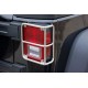 Grille deProtection de feu arriere, acier inox, Wrangler JK
