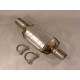 Pot catalytique, 4.0-L. bride simple, XJ, 94-95