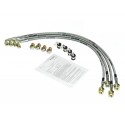 Kit de flexibles de frein en acier inox (avec homologation Tܖ), Wrangler JK 07-18