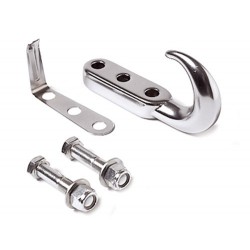 crochets de remorquage finition chromée, CJ,YJ, 