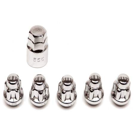 Ecrous Antivol de roue, jeu de 5, TJ