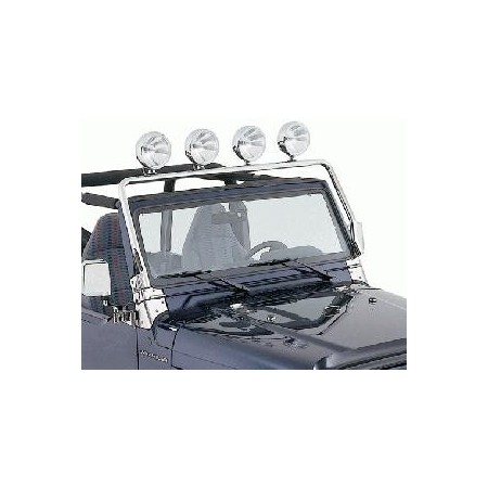 Arceau de projecteurs, finition noir , CJ/YJ, 