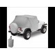 Housse "Trail Cover", Couleur: Charcoal, CJ/YJ, arceau incline couvre les portes Housse "Trail Cover", Couleur: Charcoal, CJ/YJ, arceau incline couvre les portes