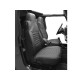 Housses de siege avant, Couleurs:noire Black Diamond TJ, 