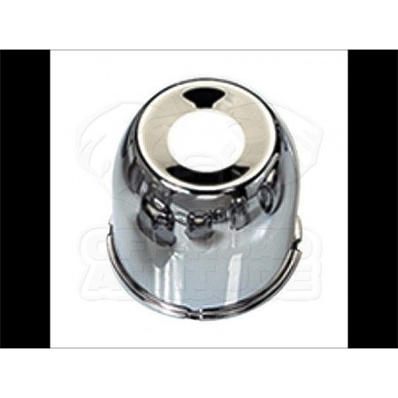 Cache moyeu chrome ,ferme diametre 110 