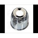 Cache moyeu chrome ,ferme diametre 110 