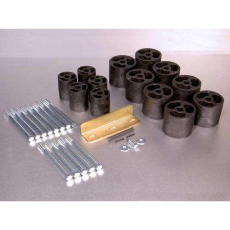 Bodylift, Rehausse 3" 75mm, CJ