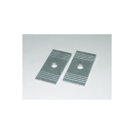 Cale d essieu, avant 2"(sert a modifier I angle de flexion de vehicules qui ont ete rehauses), CJ