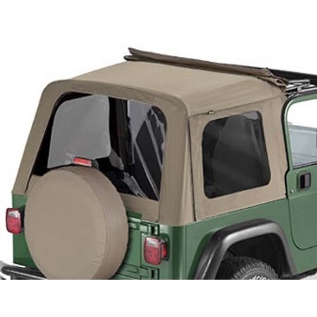 Fenêtres teintées, (pour bâche 'Sunrider' 51699) Couleurs: Dark Tan, TJ, 