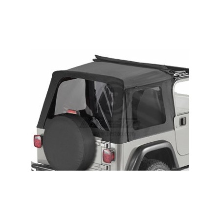 Fenêtres teintées, (pour bâche 'Sunrider' 51699) Couleurs: Black Dia, TJ, 