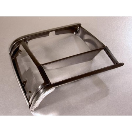 Enjoliveur de phare, droit, noir, XJ, 