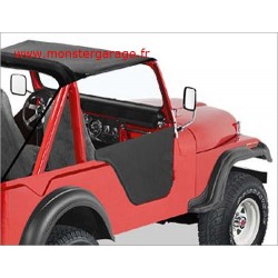 Kit de demi-portes, Couleurs: Black Crush, CJ5,CJ6, 