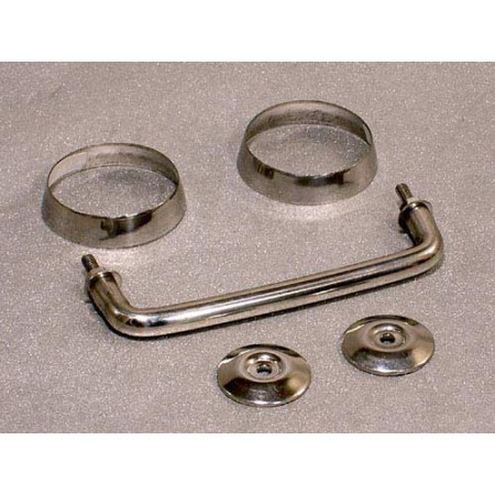 Kit d arceaux d appui pare brise pour capot acier inox, TJ, 