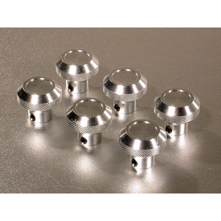 boutons en aluminium, CJ,pour tableau de bord