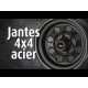 Jante acier modular black mat 8 X 16 6 X 139.7
