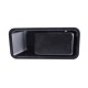 Poignee encastree noir, gauche (demi-porte),YJ TJ, de 97 a 06