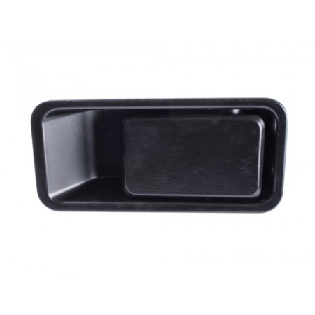 Poignee encastree noir, gauche (demi-porte),YJ TJ, de 97 a 06