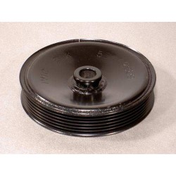 Poulie de pompe de direction assistee 4.0-L. courroie plate, XJ,