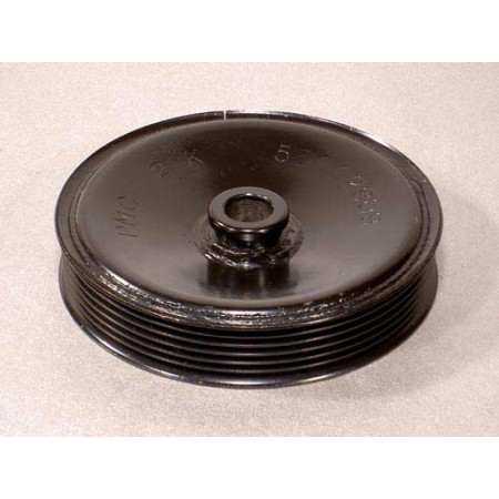 Poulie de pompe de direction assistee 4.0-L. courroie plate, XJ,