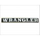 Embleme Wrangler pour YJ 