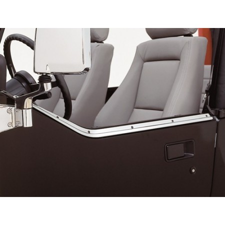 Glissières de demi-porte, acier inox, YJ, 