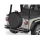 Housse de roue de secours, US-Standard 255-275/75 (31"x11") Couleurs: Black Denim