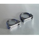 Collier de tuyau d échappement, Ø 2,5' : 63 mm, ZJ