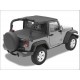Bikini top Wrangler JK 2 portes Black diamond 2010-2018