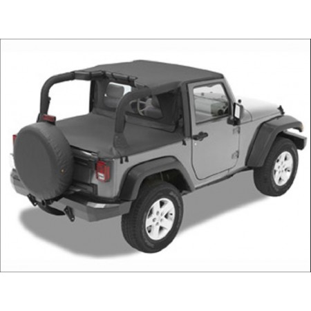 Bikini top Wrangler JK 2 portes Black diamond 2010-2018
