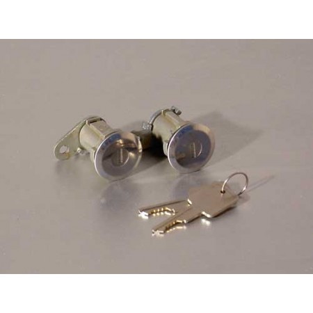 Serrure de porte, Kit pour 2 portes, XJ, 