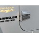 Kit de ferrures de porte acier inox, 4 portes, Wrangler JK