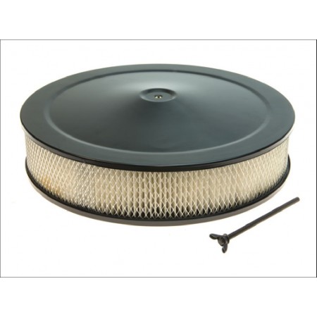 Filtre ࠡir noir 14" x 3" complet MR Gasket