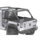 Cover tonneau "Duster" Prolongation, Black Dia, Wrangler JK Unlimited 4 portes